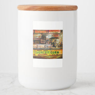 Du kan inte konkurrera med det mat etikett