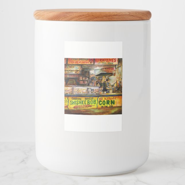 Du kan inte konkurrera med det mat etikett (Framsida)