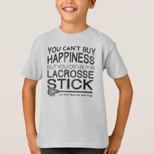 Du kan inte köpa Happiness Funny Lacrosse T-Shirt