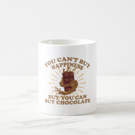 Du kan inte köpa lycka, men du kan köpa choklad kaffemugg