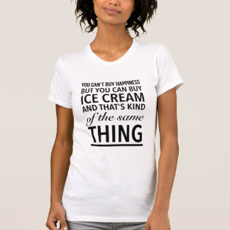 Du kan inte köpa lycka men du kan köpa glass t shirt