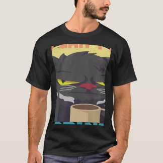 Du kan inte köpa lyckligt kattkaffe som säger kaff t shirt
