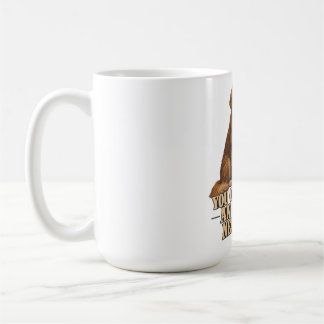 Du Kan Inte Lära en Gammal Hund Nya Knappar Vintag Kaffemugg