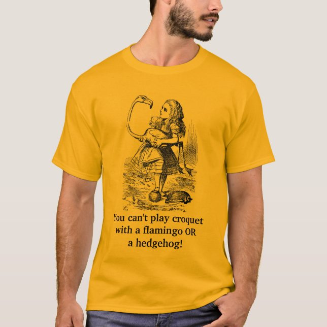 Du kan inte leka croquet med… tee (Framsida)