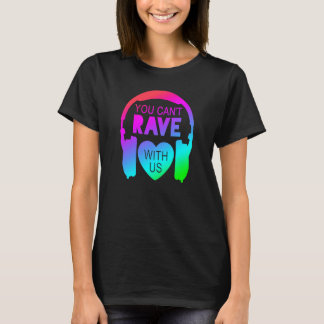 Du kan inte råna med oss festival Mode T Shirt