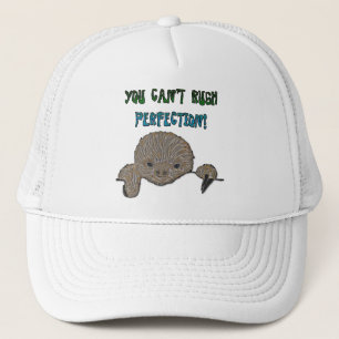 Du kan inte rusa perfektionbabySloth Truckerkeps