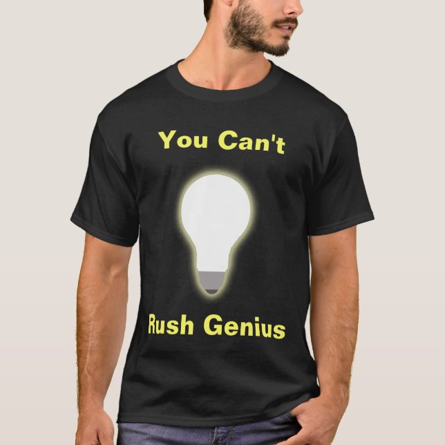 Du kan inte rusa snille t-shirt (Framsida)