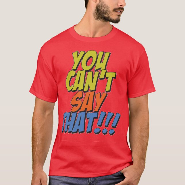 Du Kan Inte Säg Det T Shirt (Framsida)
