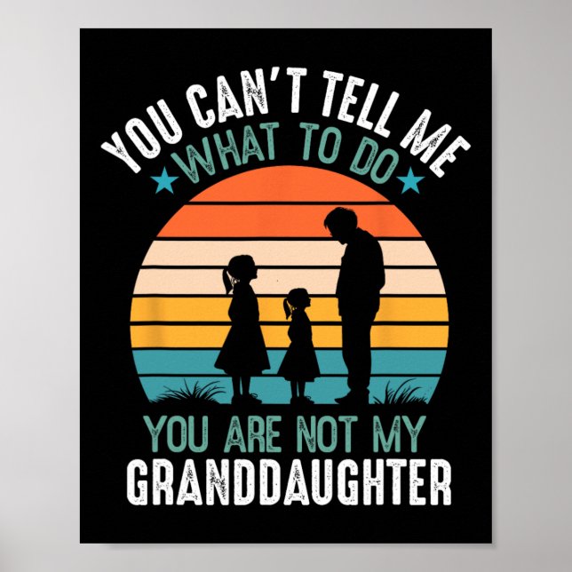 Du kan inte säga vad du ska göra.. Du är inte min  Poster (Framsidan)