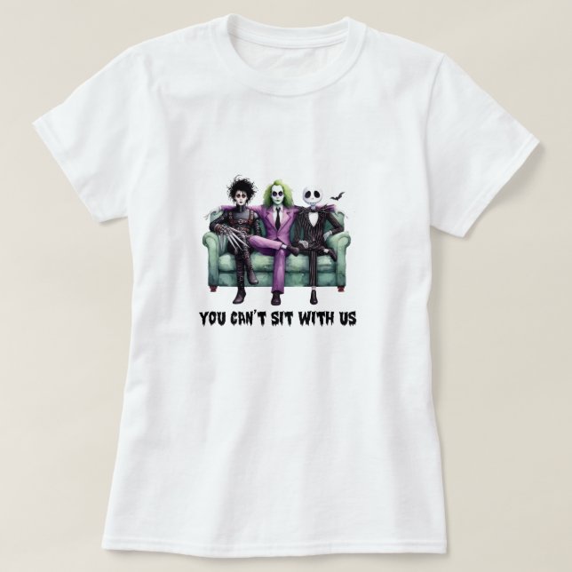 Du kan inte sitta med oss t shirt (Design framsida)