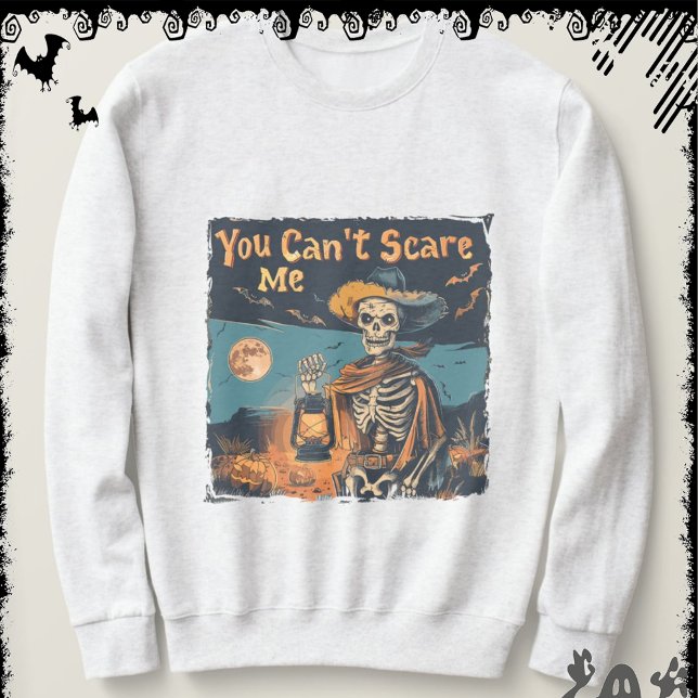 Du Kan Inte Skaffa Mig Rädd | ExDesigner | Hallowe Lång Ärmad Tröja (Skapare uppladdad)