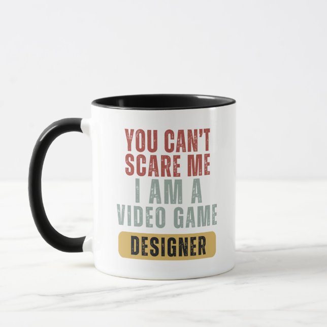 Du Kan Inte Skäma Mig Jag Är En Speldesigner Mugg (Vänster)