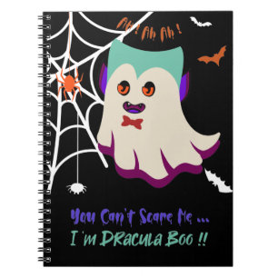 Du kan inte Skrämma mig att jag är Dracula Boo bär Anteckningsbok