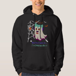 Du kan inte Skrämma mig att jag är Dracula Boo Bla Hoodie