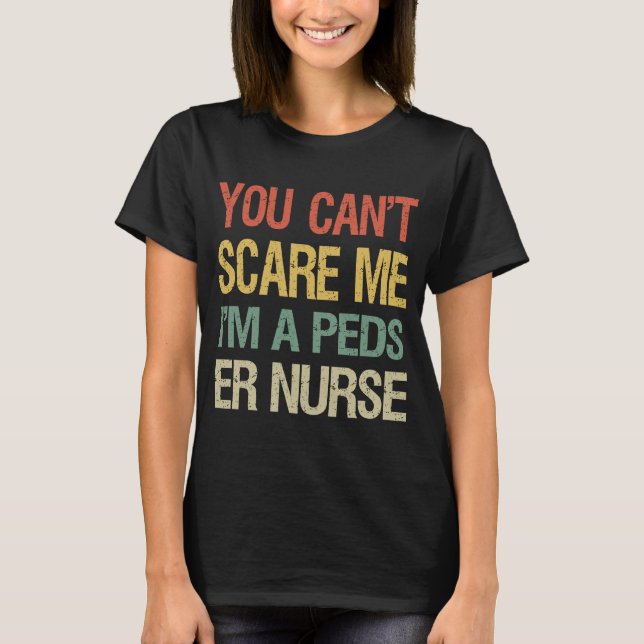 Du kan inte Skrämma mig att jag är en hud eller sj T Shirt (Framsida)