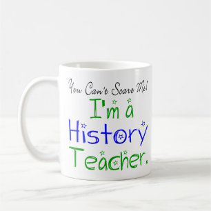 Du kan inte Skrämma mig att jag är historielärare Kaffemugg