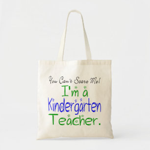 Du kan inte Skrämma mig att jag är Kindergarten Lä Tygkasse