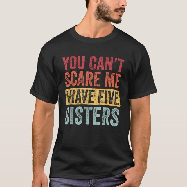 Du kan inte Skrämma mig att jag har fem stjärnor.. T Shirt (Framsida)
