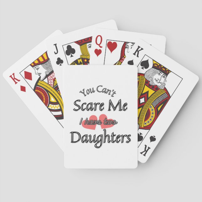 Du kan inte skrämma mig casinokort (Baksidan)
