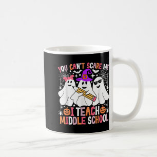 Du kan inte Skrämma mig i Teach Mitten School Hall Kaffemugg