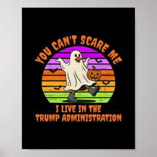Du Kan Inte Skrämma Mig Jag Bor I Trumpadministrat Poster