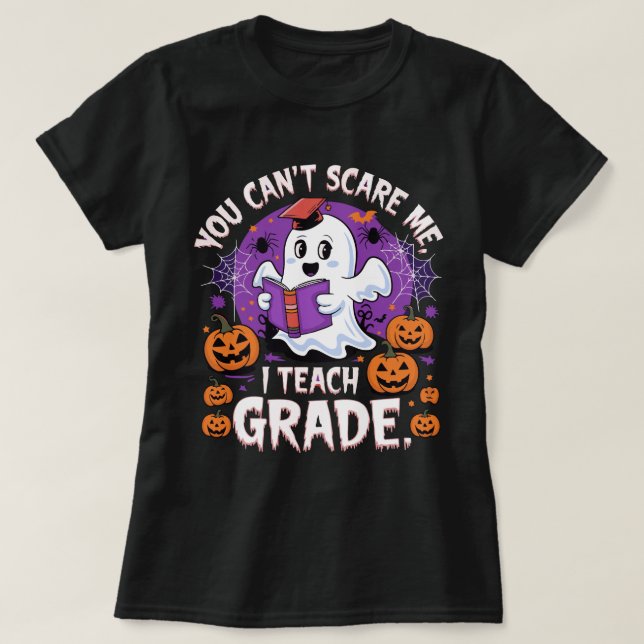 "Du kan inte Skrämma mig, jag lär mig - Lusare lär T Shirt (Design framsida)