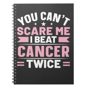 Du kan inte Skrämma mig, jag slår cancer två gånge Anteckningsbok