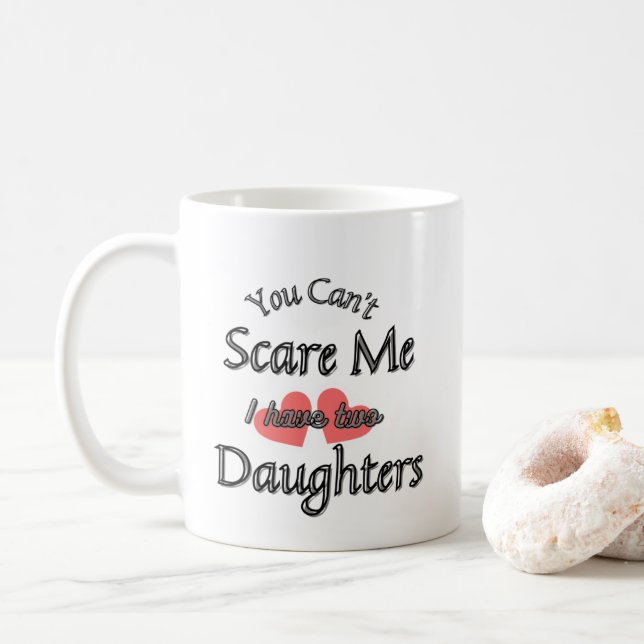 Du kan inte skrämma mig kaffemugg (Med munk)