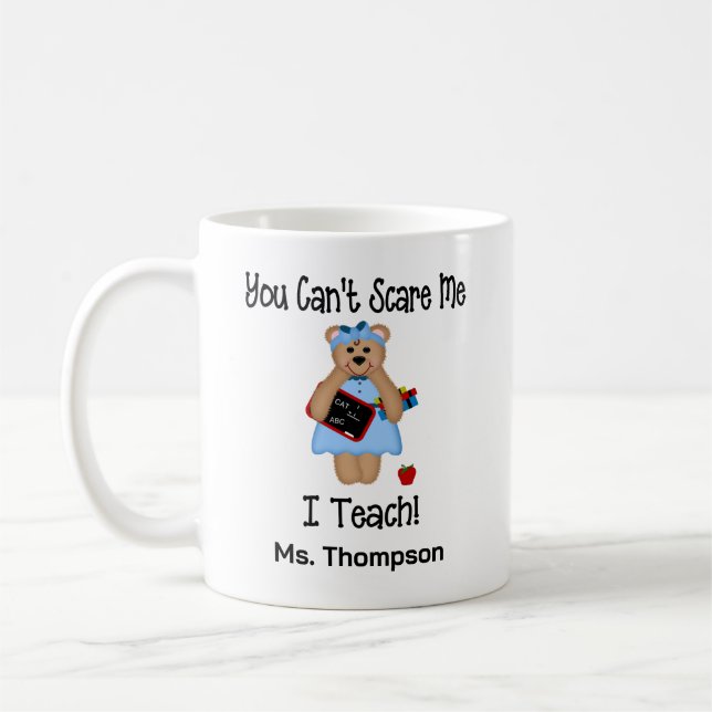 Du kan inte Skrämma mig Kaffemugg (Vänster)