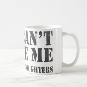 Du kan inte skrämma mig kaffemugg