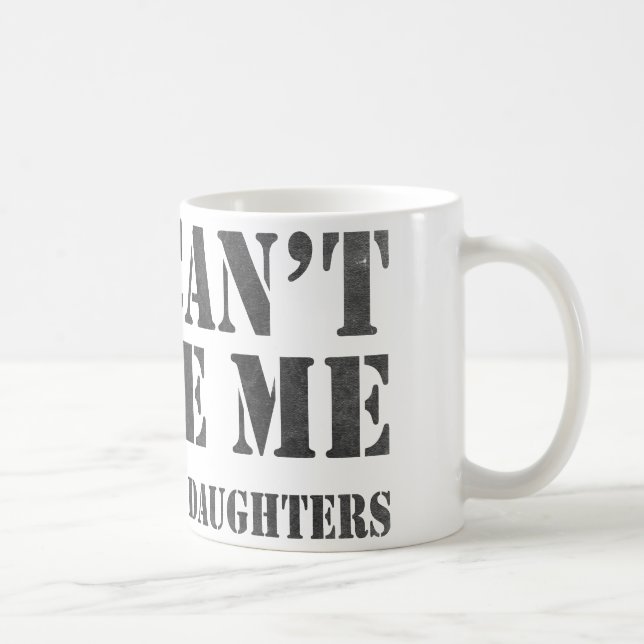 Du kan inte skrämma mig kaffemugg (Höger)