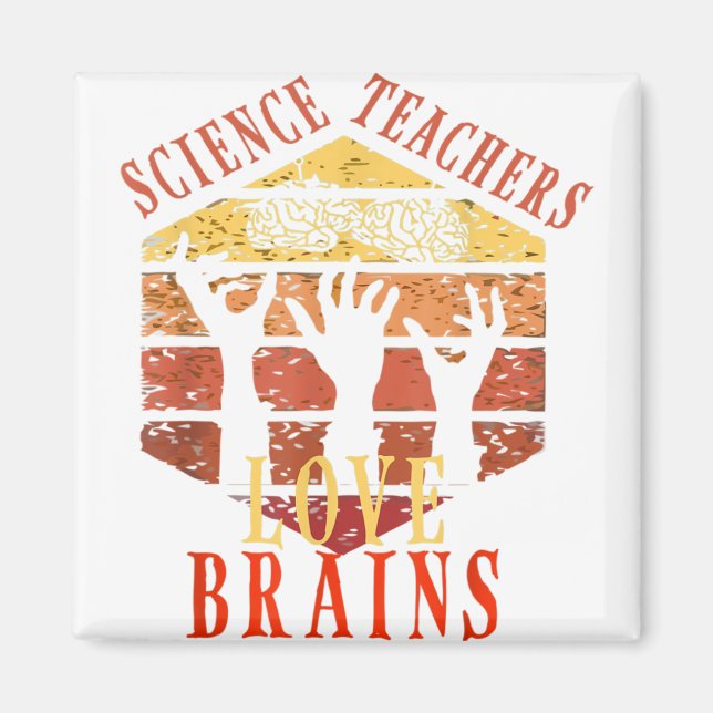 Du kan inte Skrämma mig Lärare Halloween Magnet (Framsidan)