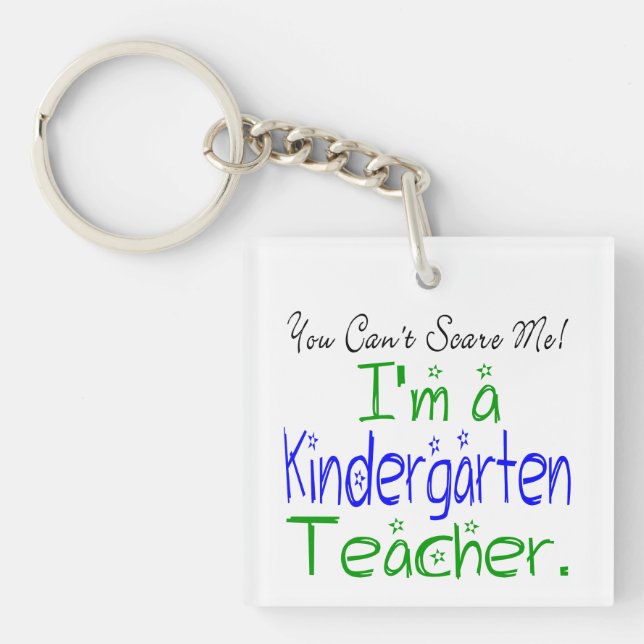 Du kan inte Skrämma mig Lärare i Kindergarten (Framsidan)