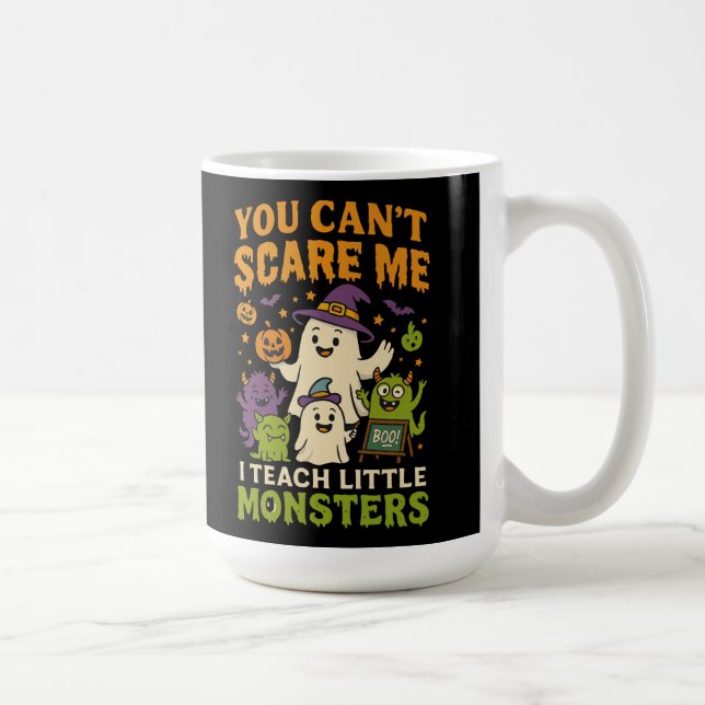 Du kan inte Skrämma mig Lärare Kaffemugg (Höger)