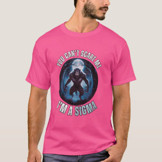 Du kan inte Skrämma mig Lustigt Varg PM A T Shirt