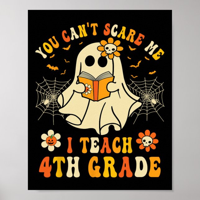 Du kan inte Skrämma mig om jag studerar 4:e Klass  Poster (Framsidan)