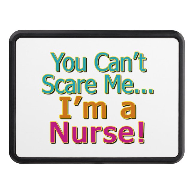 Du kan inte skrämma mig, rolig dragkroksskydd (Framsidan)