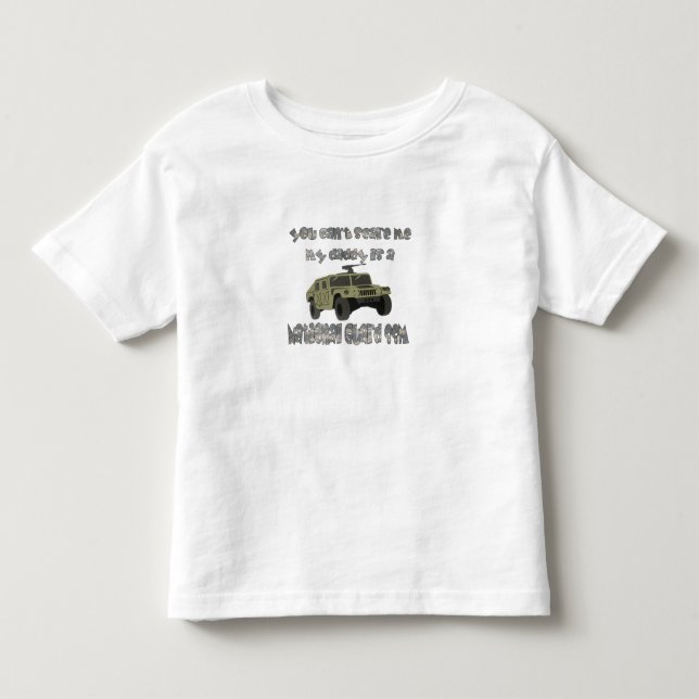 Du kan inte skrämma mig t-shirt (Framsida)