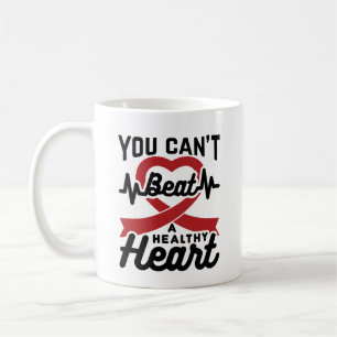 Du kan inte slå ett sunt hjärta kaffemugg