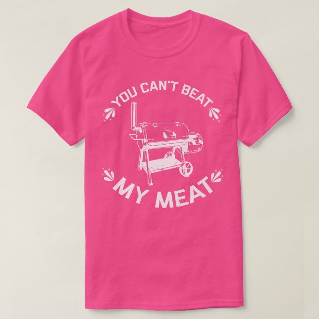 Du kan inte slå mitt Kött Grill Master BBQ Cooki T Shirt (Design framsida)