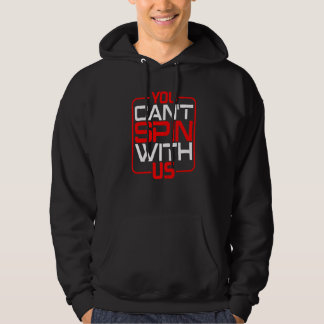 Du Kan Inte Snurra Med Oss Hoodie