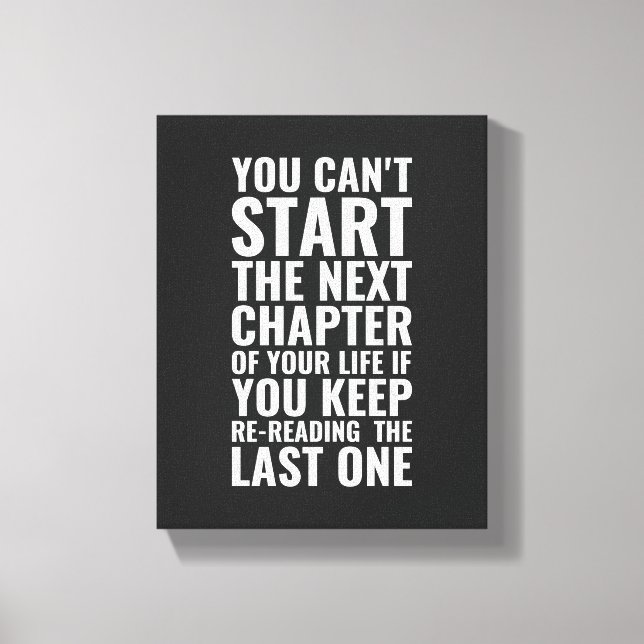 Du kan inte starta nästa kapitel Positive Wall Art Canvastryck (Framsida)