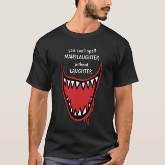 Du kan inte stava DRÅP utan LAUGHTER T-shirt