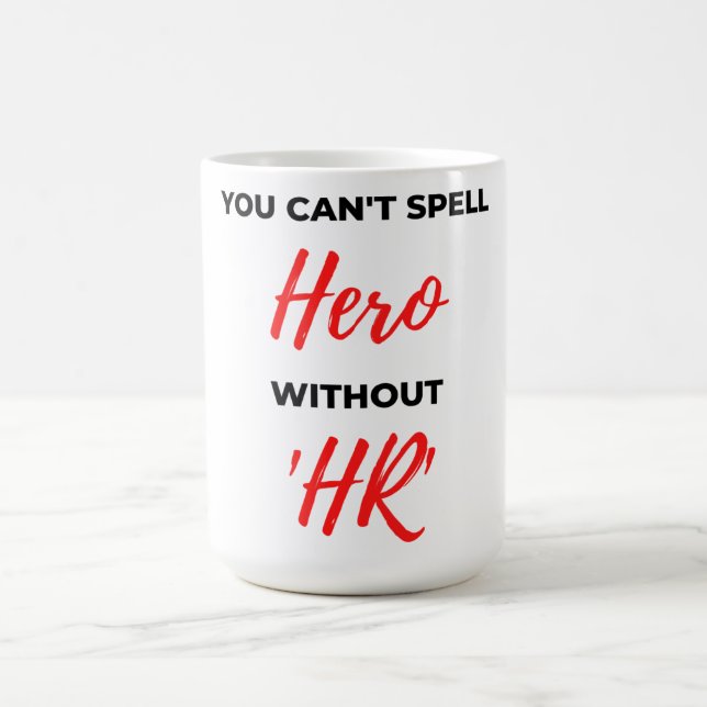 Du kan inte stava Hero utan HR 2 Kaffemugg (Center)