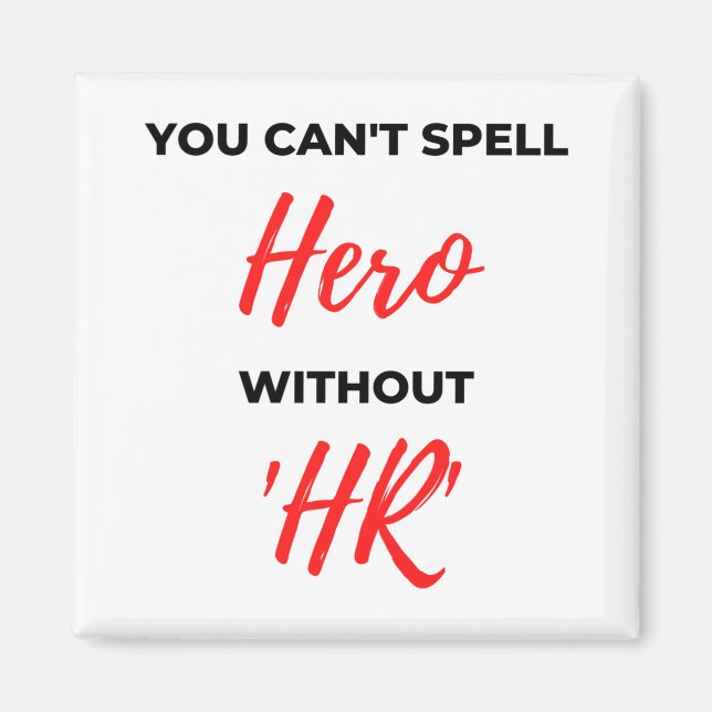 Du kan inte stava Hero utan HR 2 Magnet (Framsidan)