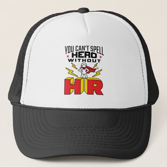 Du kan inte stava Hero utan HR HR-avdelning Keps (Framsida)