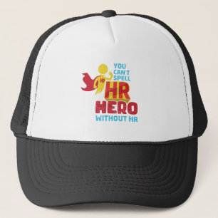 Du kan inte stava HR Hero utan personalresurser Keps
