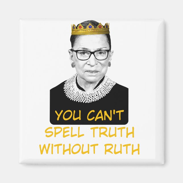 Du Kan Inte Stava Sanning Utan Ruth Magnet (Framsidan)