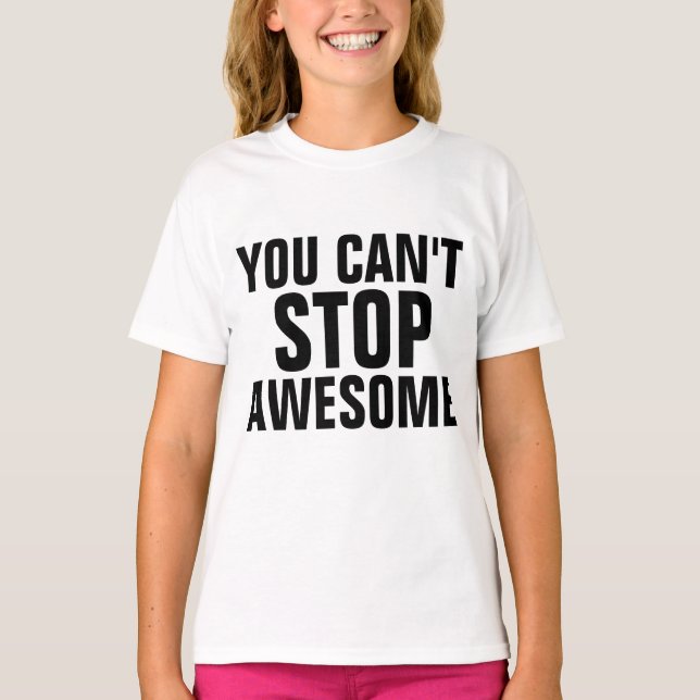 DU KAN INTE STOPPA Leksaker T-shirts från FANTASTI (Framsida)