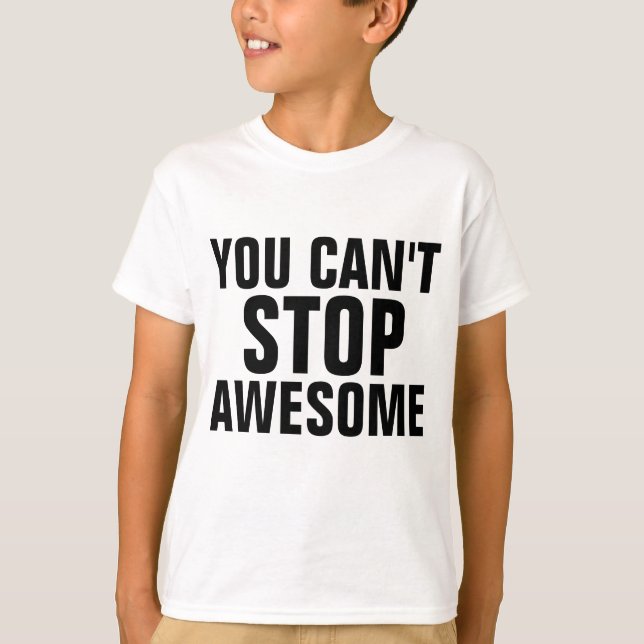 DU KAN INTE STOPPA Leksaker T-shirts från FANTASTI (Framsida)
